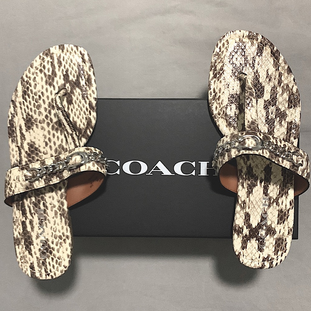 Coach Sandals, Size 8.5, Super Cute & Comfy!